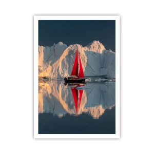 Poster - Aan de rand van de wereld - 70x100 cm