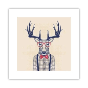 Poster - Een grappig extravaganza - 30x30 cm