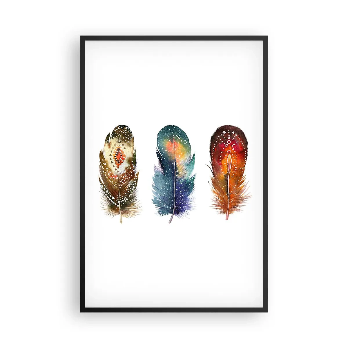 Poster in een zwarte lijst - Rituelen, ceremonies, geheimen - 61x91 cm