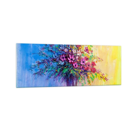 Schilderen op glas - Schenking van de wei - 140x50 cm