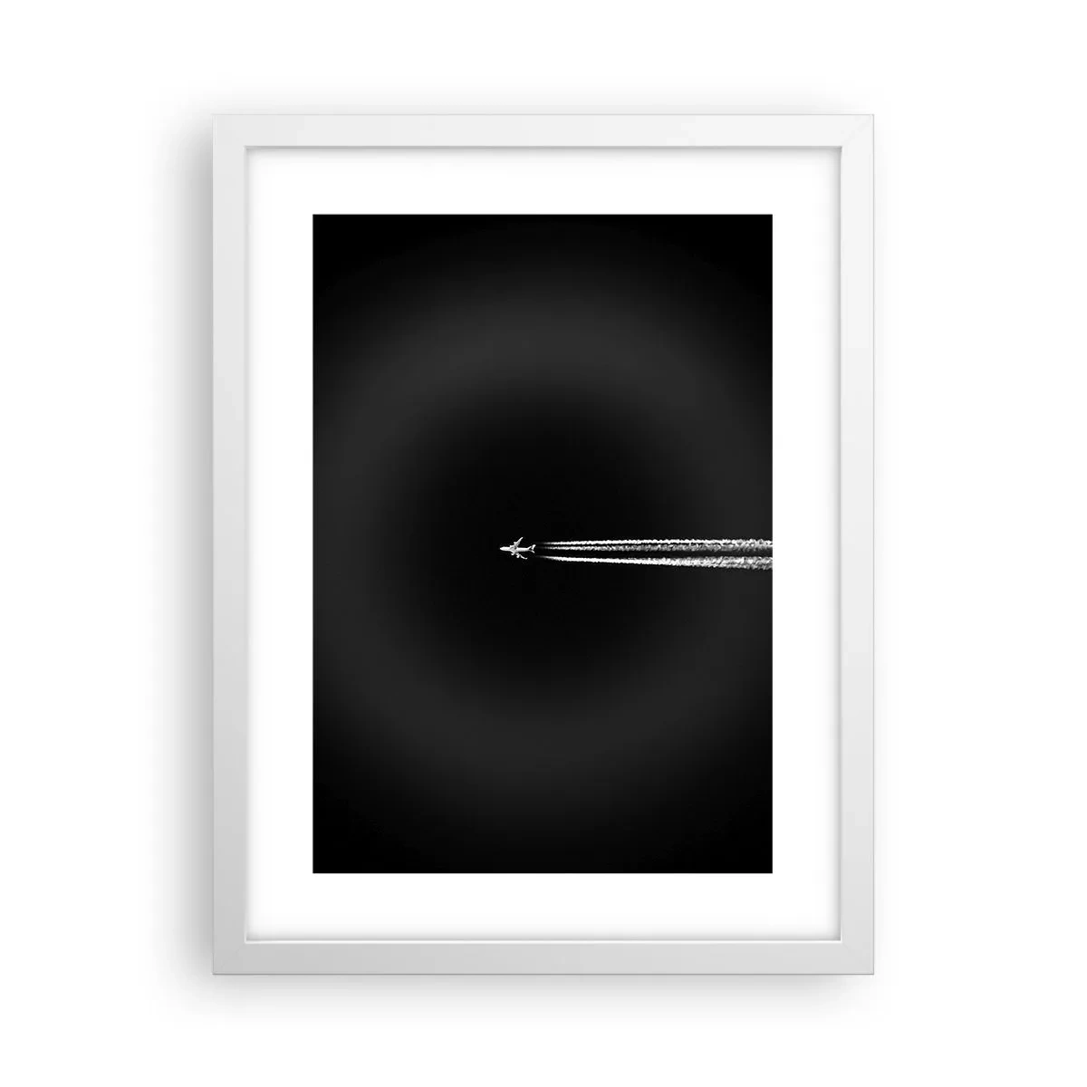 Poster in een witte lijst - Naar een andere dimensie - 30x40 cm