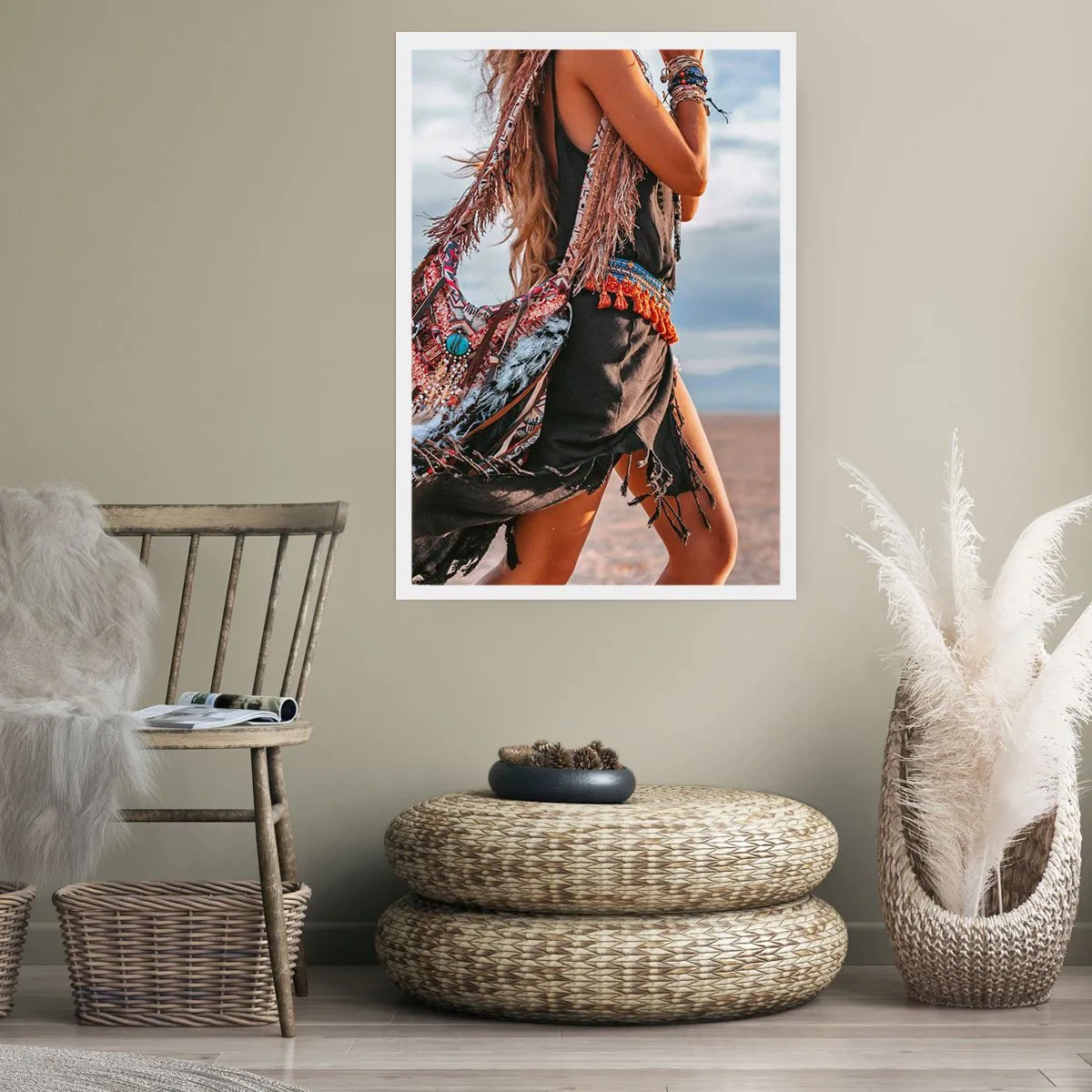 Poster - Het meisje van de sjamaan - 61x91 cm