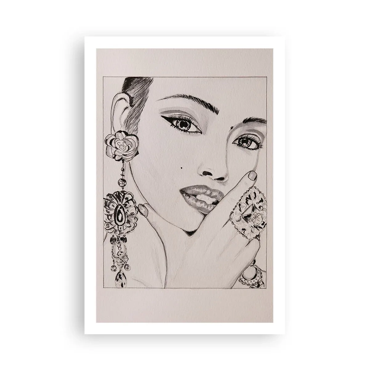 Poster - Het mooiste juweeltje - 61x91 cm