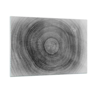 Schilderen op glas - Teken van de tijden - 120x80 cm