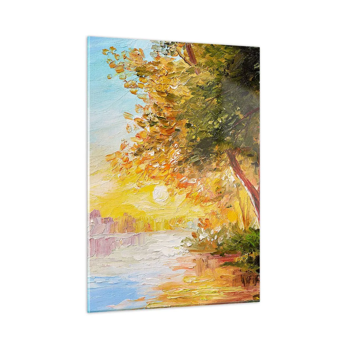 Schilderen op glas - Et in Arcadia ego - 50x70 cm