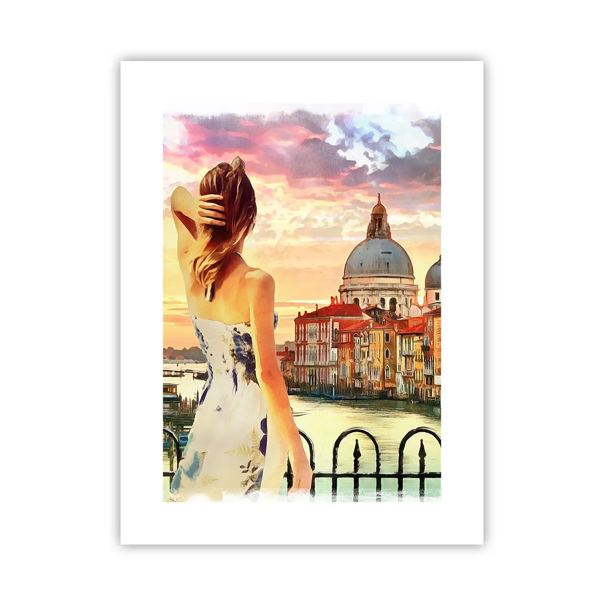 Poster - Als een avontuur alleen in ... - 30x40 cm