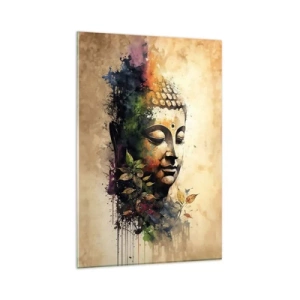 Schilderen op glas - Namasté! - 80x120 cm