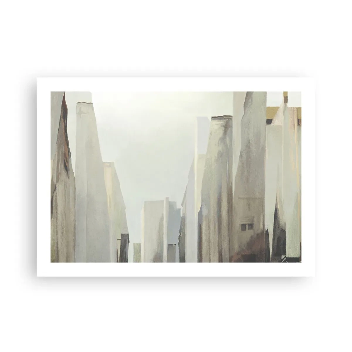 Poster - Droom over de stad - 70x50 cm
