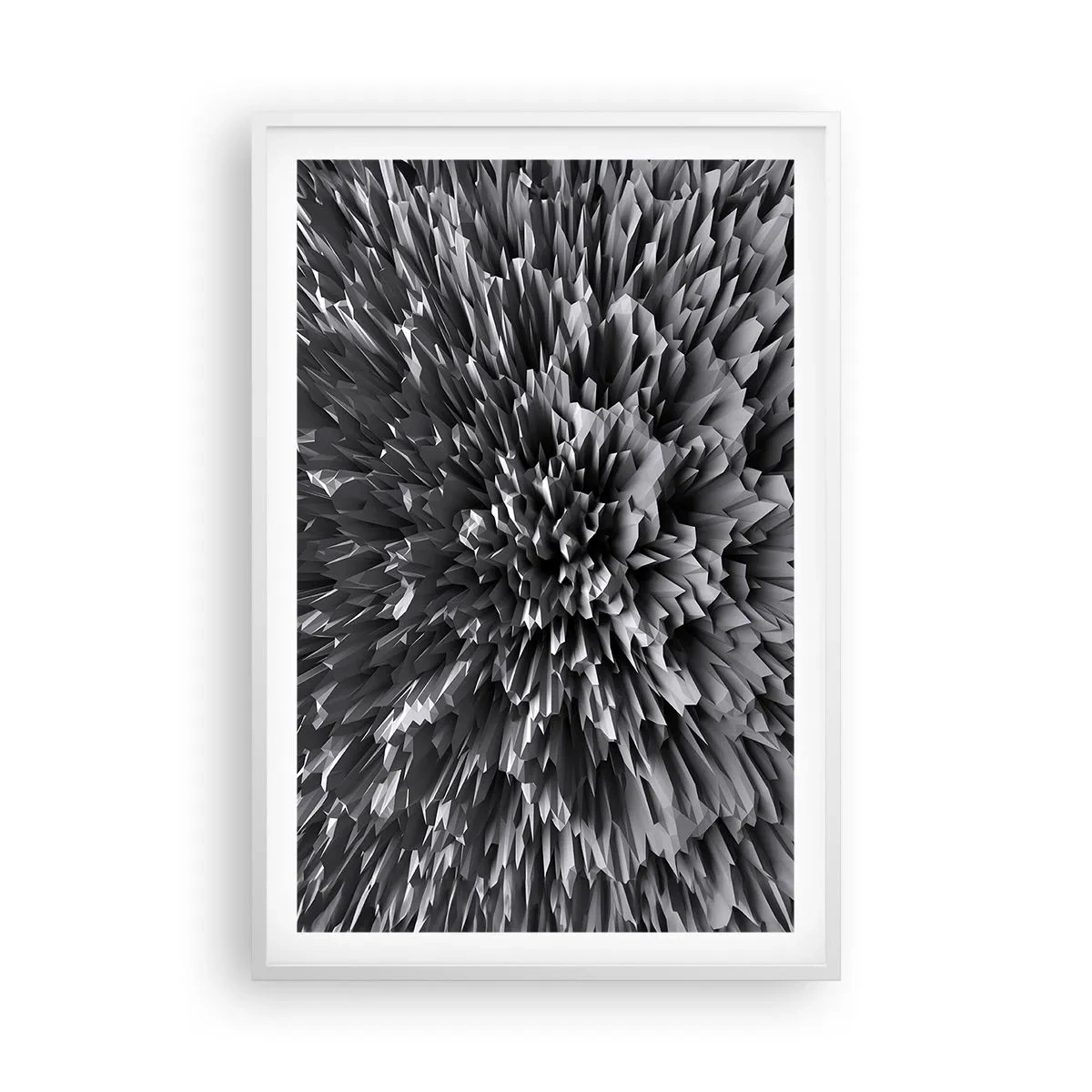 Poster in een witte lijst - Strikter kan het niet - 61x91 cm