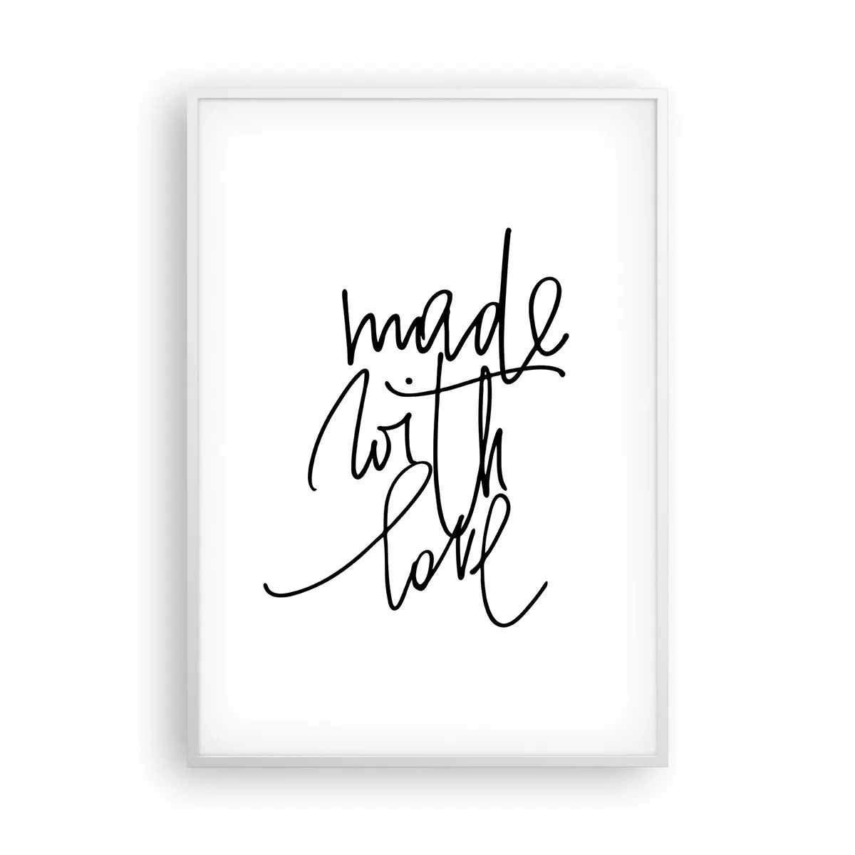 Poster in een witte lijst - Het beste merk - 70x100 cm