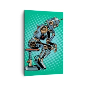 Schilderen op canvas - Boven de essentie van het zijn - 80x120 cm