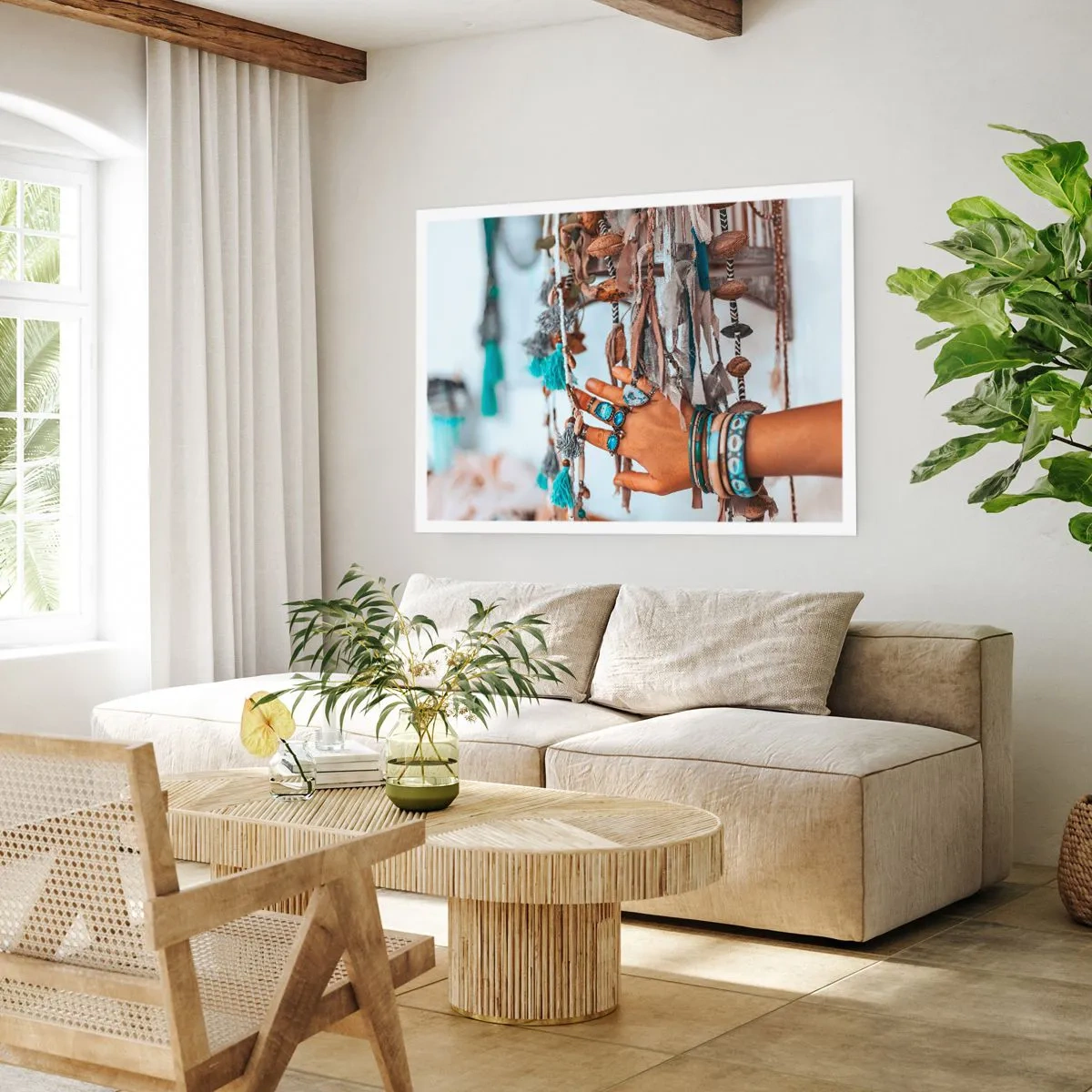 Poster - Lokale schatten - 70x50 cm