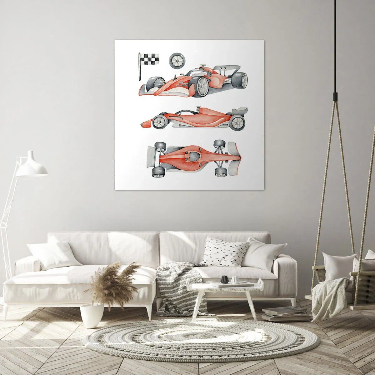 Schilderen op canvas - Jaag je droom na - 70x70 cm