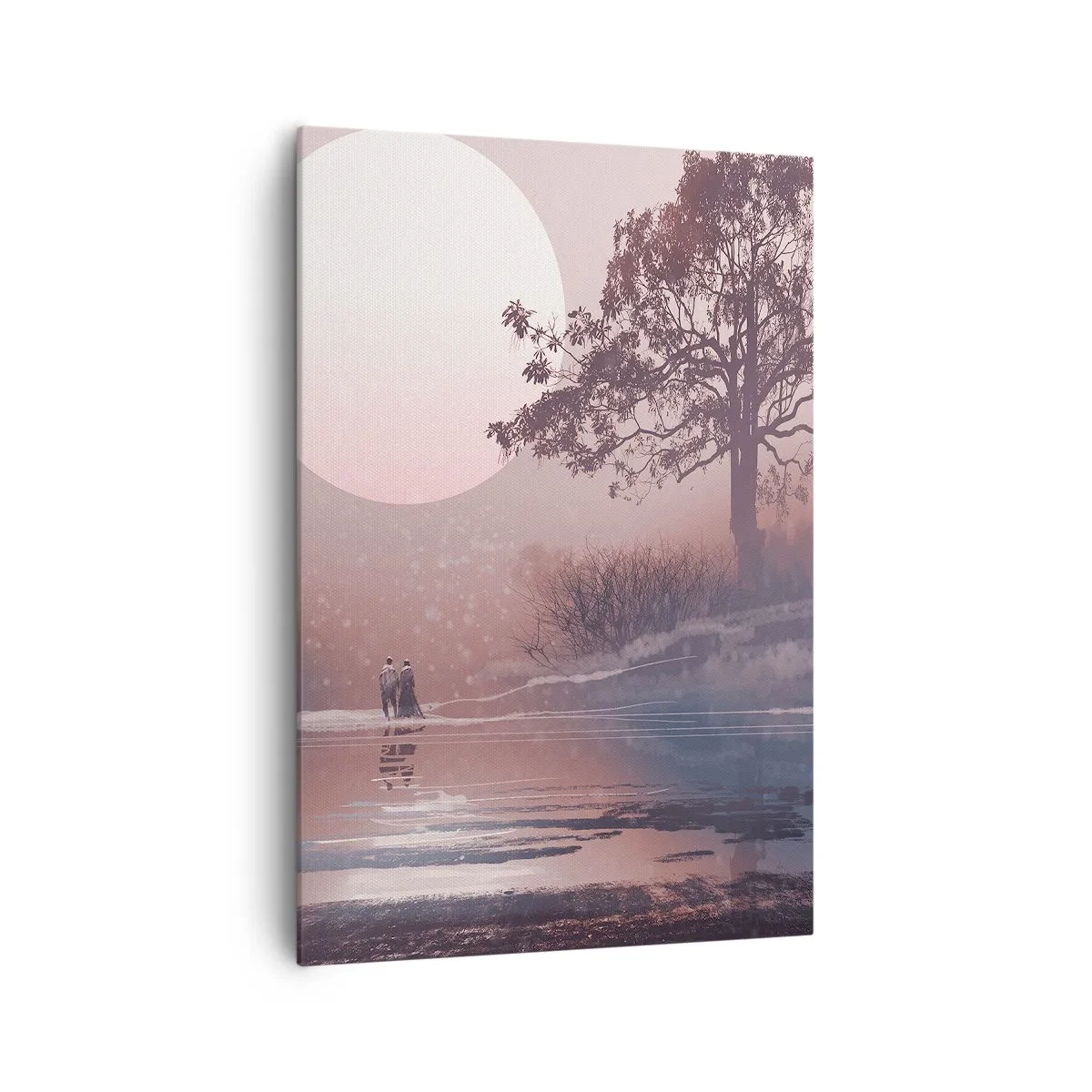 Schilderen op canvas - nacht wonderen - 70x100 cm