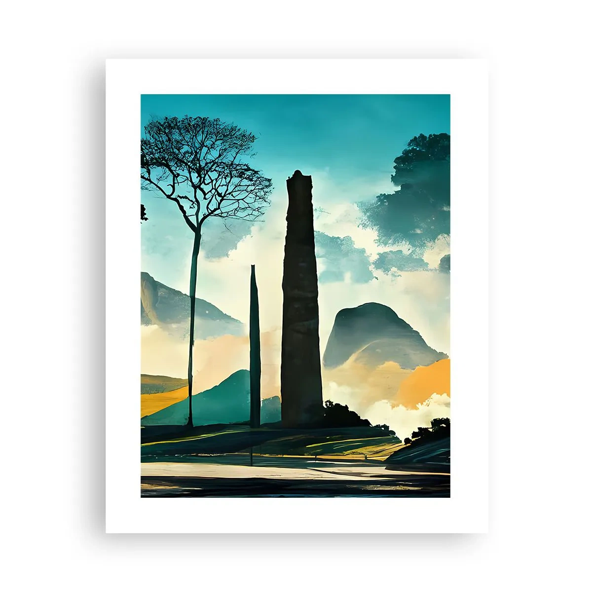 Poster - Nog hoger en hoger - 40x50 cm