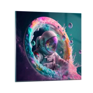 Schilderen op glas - Sterrenpoort - 40x40 cm