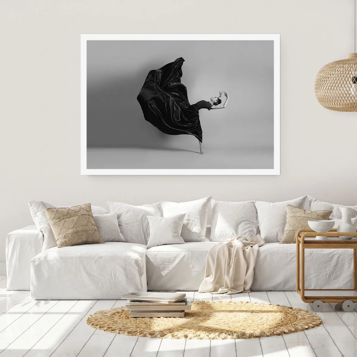 Poster - Gevleugeld door muziek - 91x61 cm