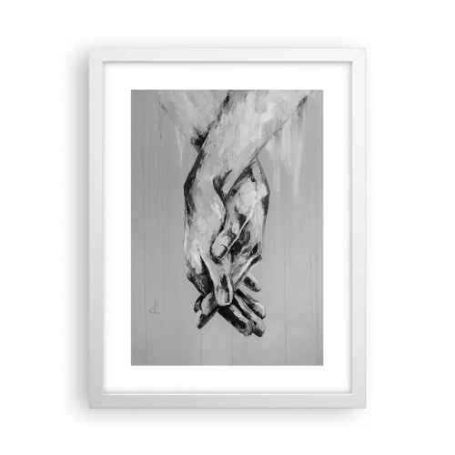 Poster in een witte lijst - Begin… - 30x40 cm