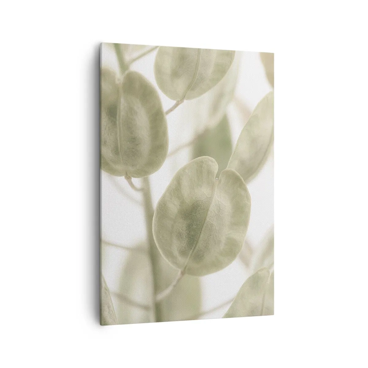 Schilderen op canvas - In het begin waren er bladeren... - 70x100 cm