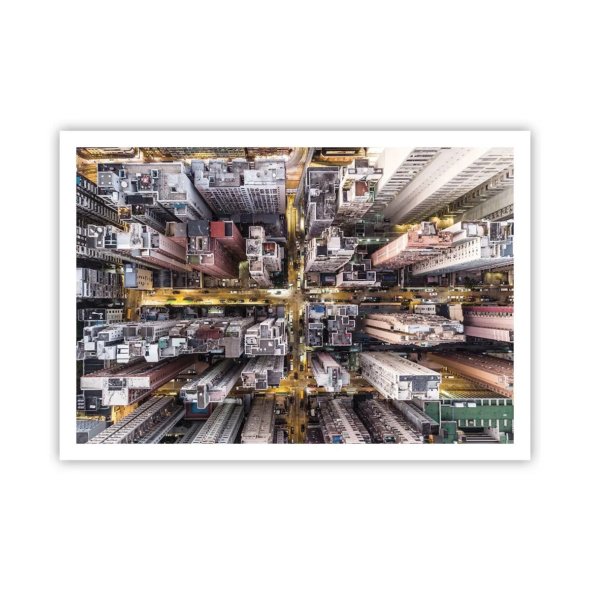 Poster - Groeten uit Hong Kong - 100x70 cm
