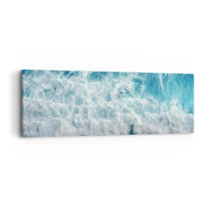 Schilderen op canvas - Vrolijk en springend - 90x30 cm
