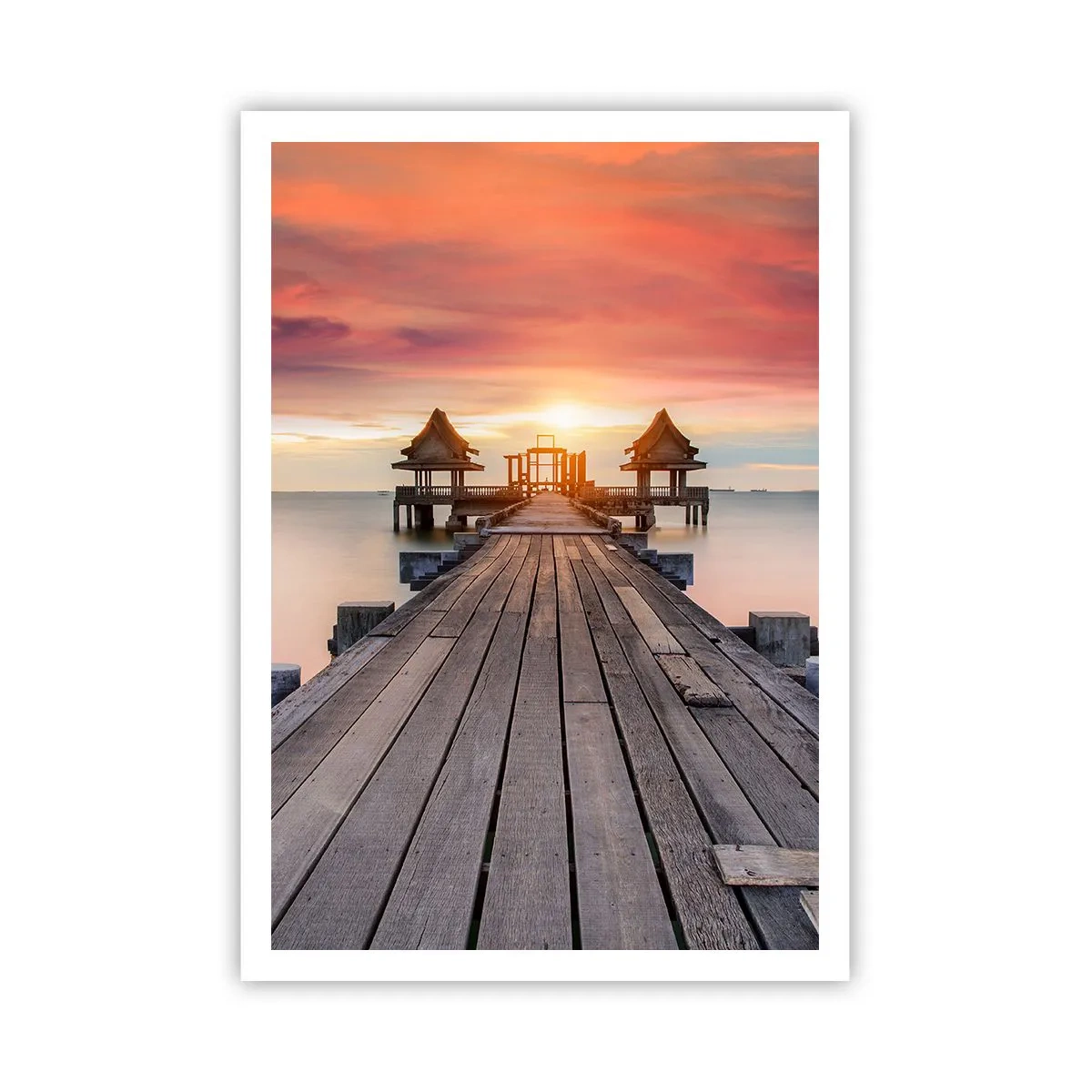 Poster - West in het Oosten - 70x100 cm