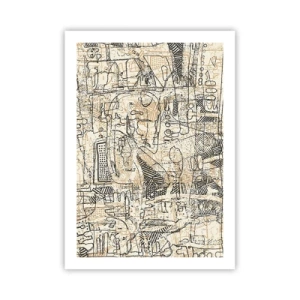 Poster - Het wacht om te worden gedecodeerd - 50x70 cm
