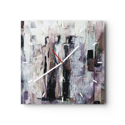 Wandklok - Klok - De mysterieuze drie - 30x30 cm