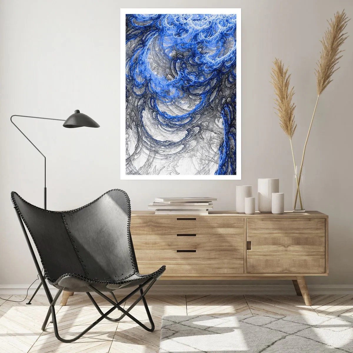 Poster - De geboorte van een golf - 40x50 cm