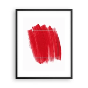 Poster in een zwarte lijst - Uit het frame - 40x50 cm
