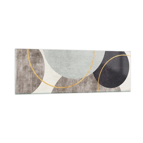 Schilderen op glas - Wiel voor wiel - 90x30 cm