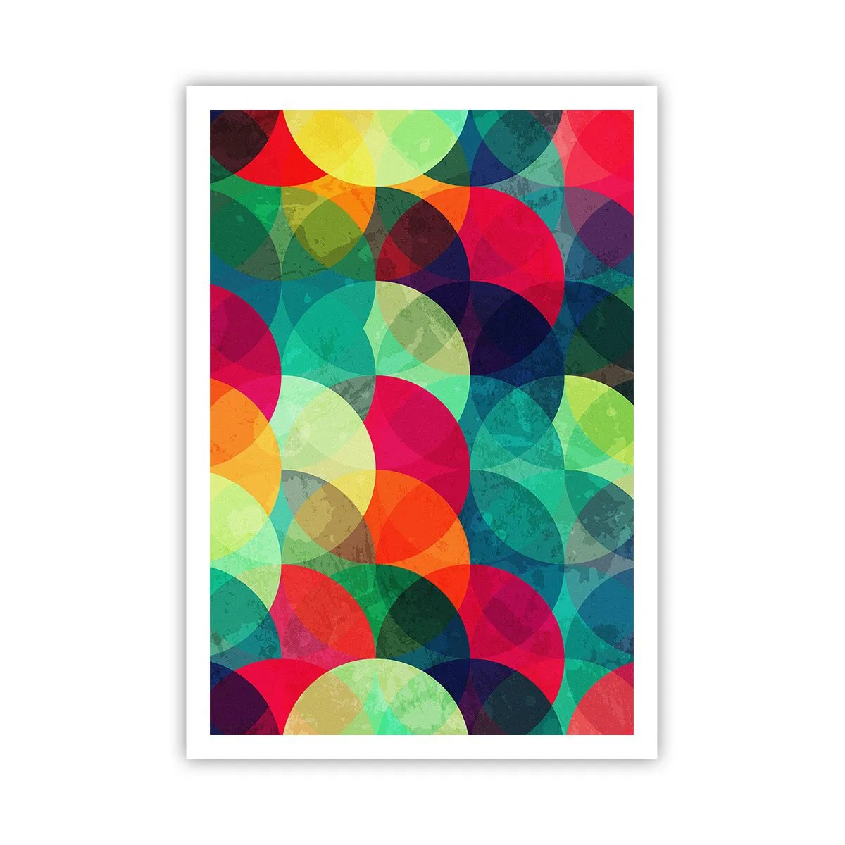 Poster - Beklimming naar de regenboog - 70x100 cm