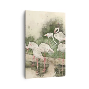 Schilderen op canvas - Exotische droom - 80x120 cm