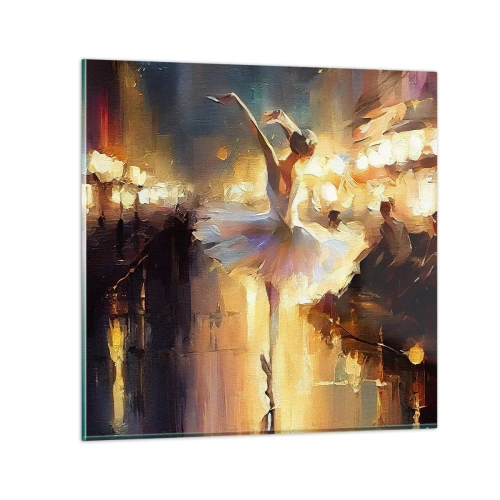 Schilderen op glas - Wonder op straat - 30x30 cm