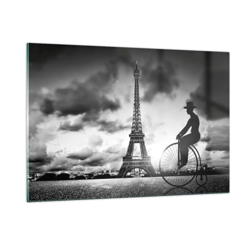 Schilderen op glas - Verlangen naar Belle Epoque - 120x80 cm