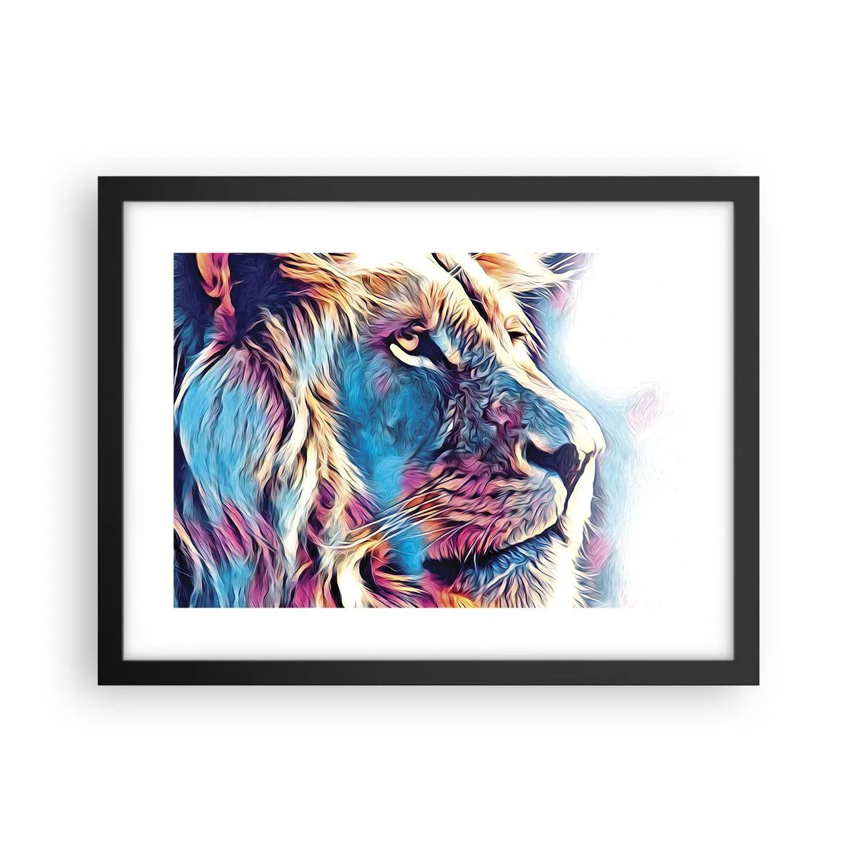 Poster in een zwarte lijst - De wijsheid van de natuur - 40x30 cm