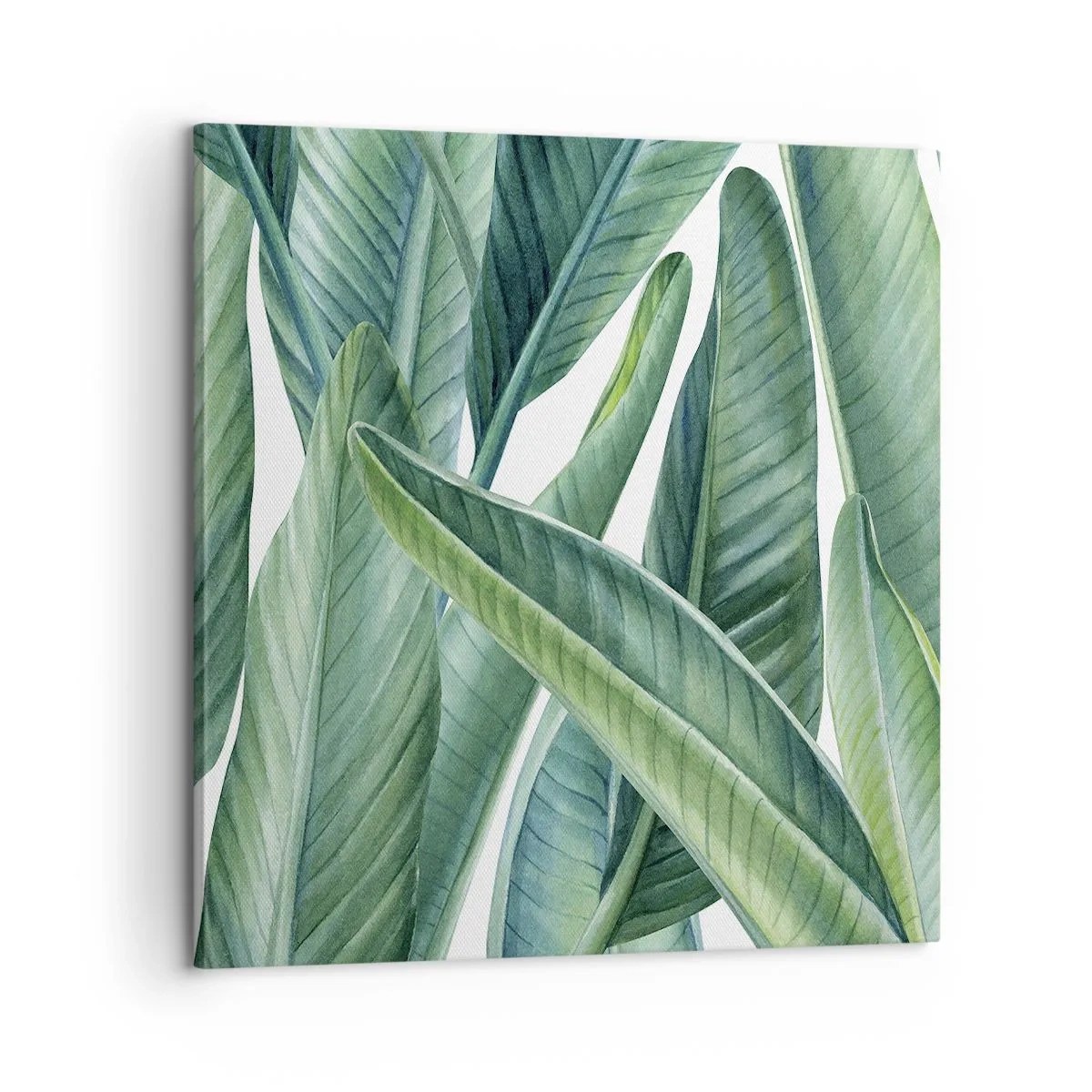 Schilderen op canvas - Groen zelf - 60x60 cm