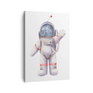 Schilderen op canvas - Tot ziens! - 50x70 cm