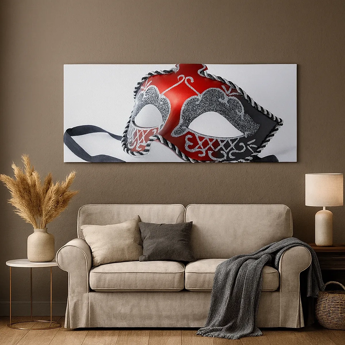 Schilderen op canvas - Uitnodiging voor het bal - 30x30 cm