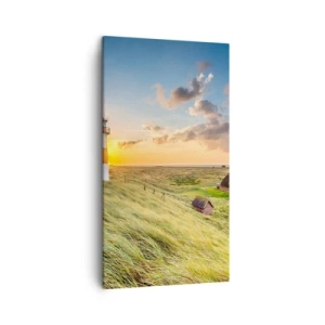 Schilderen op canvas - Tussen de golven - 45x80 cm