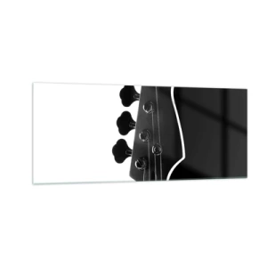Schilderen op glas - Rock stilte - 100x40 cm