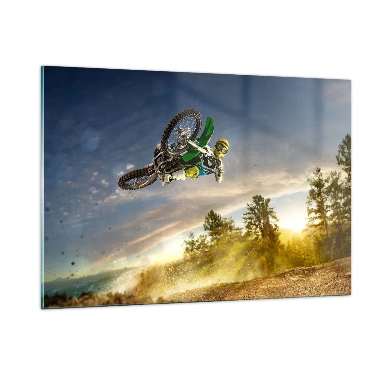 Schilderen op glas - Schakel emoties in! - 120x80 cm
