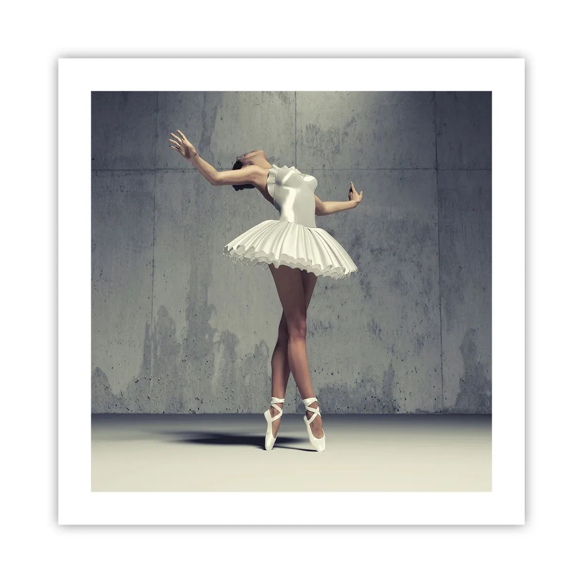 Poster - Licht als een vogel - 50x50 cm