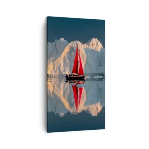 Schilderen op canvas - Aan de rand van de wereld - 45x80 cm