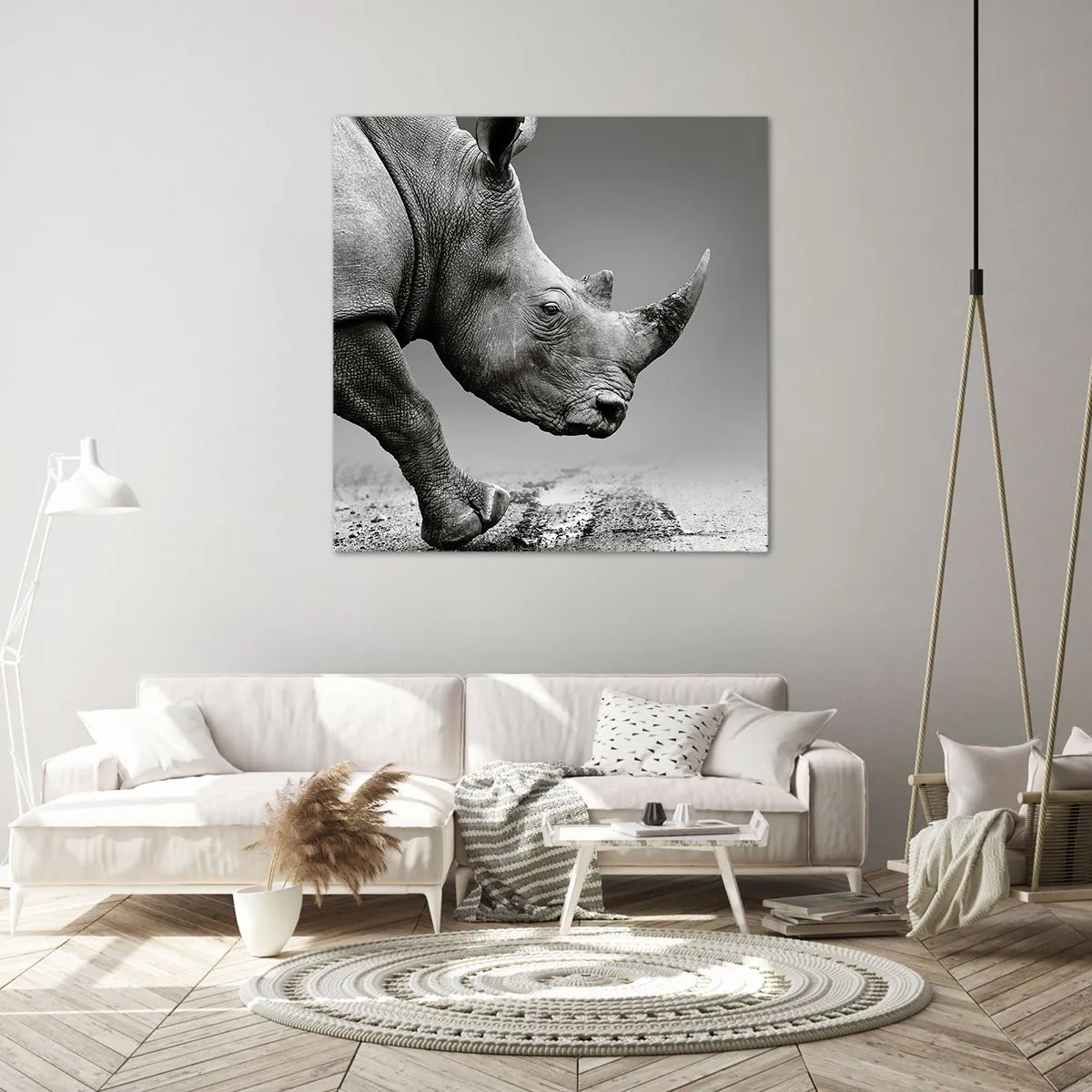 Schilderen op canvas - Onstuitbare kracht - 50x50 cm