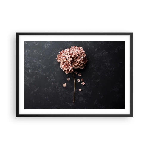 Poster in een zwarte lijst - Een echt romantisch teken - 70x50 cm