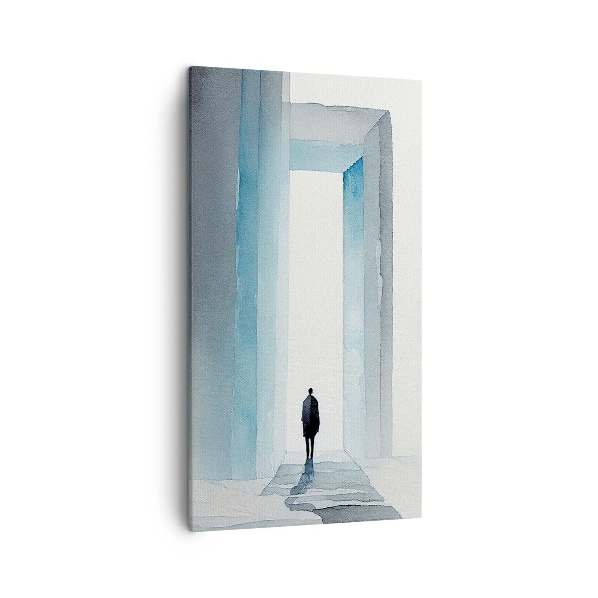Schilderen op canvas - Leef zonder grenzen - 45x80 cm