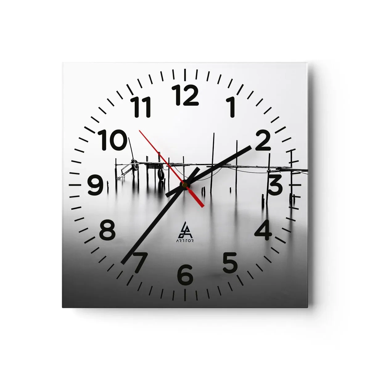Wandklok - Klok - Wat als er geen wereld is? - 30x30 cm