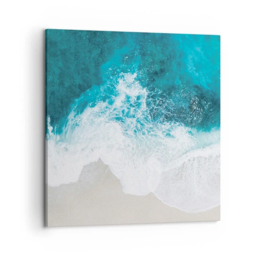 Schilderen op canvas - Natuurlijke streling - 50x50 cm