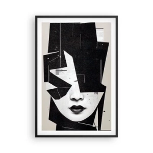 Poster in een zwarte lijst - Diep verborgen - 61x91 cm